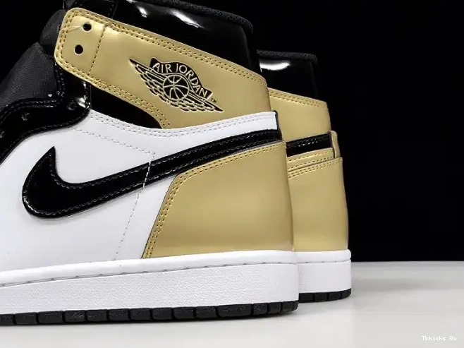 Rep TBK 1 Retro Toe 861428-007 High Glod Air Jordan 0324